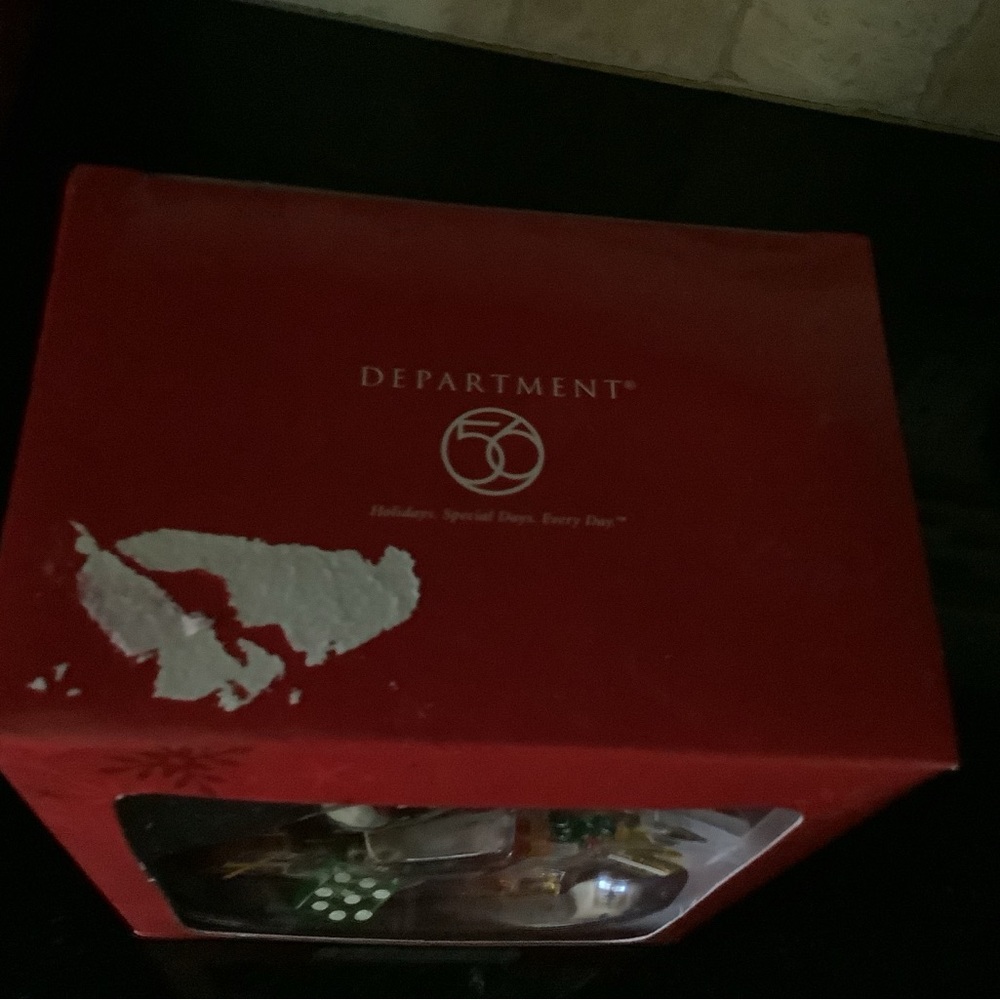 DEPARTMENT 56 Flying Santa Chaser Light Christmas New In Box RARE - Picture 4 of 4